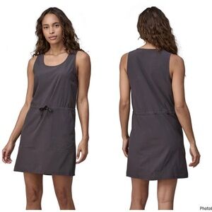 Patagonia Fleetwith Dress Size Small Charcoal Grey